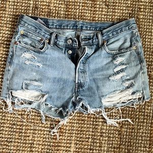 Vintage Levi cutoffs